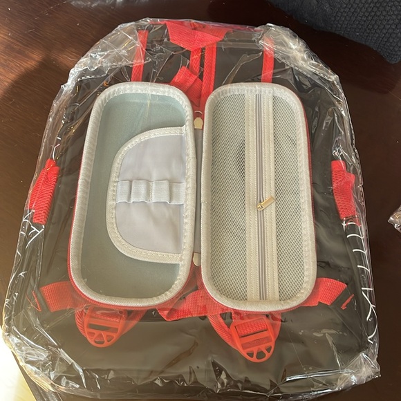 Backpack 3D Comic Backpack Kids bonus pencil case and keychain bundle Spider-Man - Picture 6 of 8